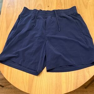 Lululemon Pacebreaker Linerless 7”  - Deep Blue - Size L